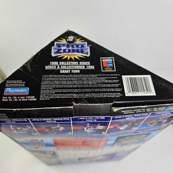 SIGNED 1998 NHL Playmates Pro Zone Grant Fuhr Collectors Series 12" Autographed - Picture 11 of 15